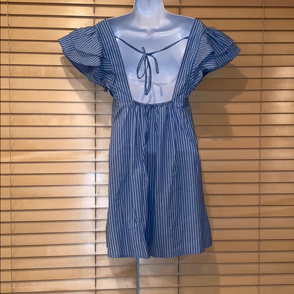 Urban Outfitters BNWT Mini Striped Dress - Picture 4 of 6